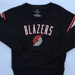 NBA Fanatics Portland Trailblazers Sweater Shirt